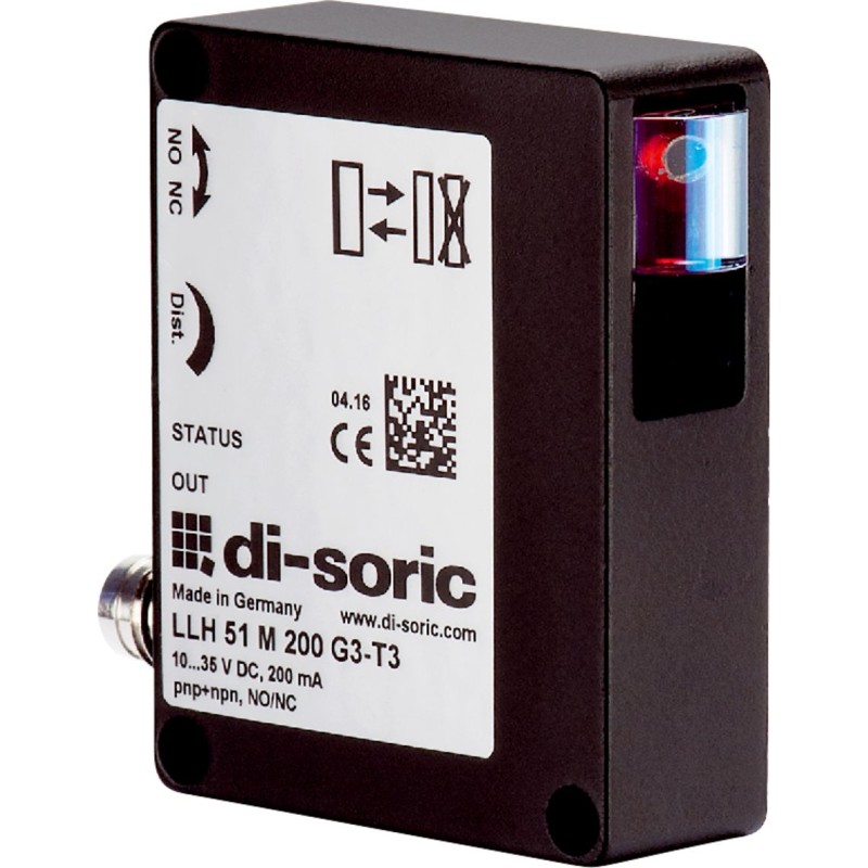 senzor optic di-soric LLH 51 M 200 G3-T3 senzor optic di-soric LLH 51 M 200 G3-T3