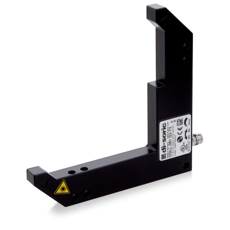 Angled light barrier