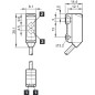senzor optic miniatural di-soric OT21-NS-2C