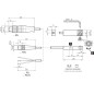 MZET Cylinder sensors with T-groove