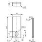 Mounting bracket for attachment panels