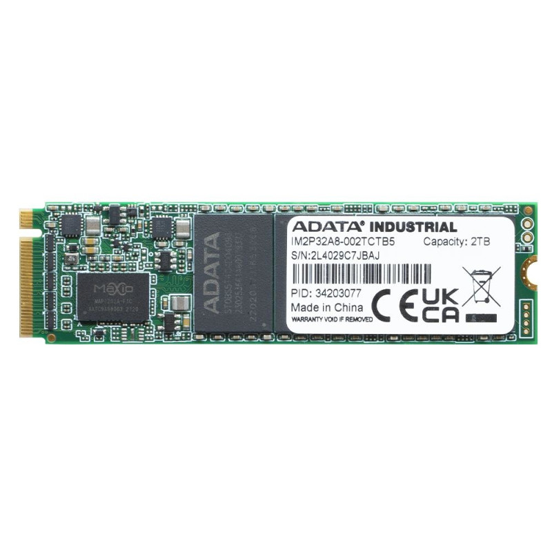 M.2. Storage 128GB-2TB, 3300/2900 MB/s, 0… 70°C