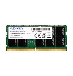 DDR5 SO-DIMM 16GB/32GB, 4800MHz, 0...85°C, side-band ECC