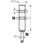 Індуктивний датчик di-soric D7C 12 V 06 PSLK/5mPUR