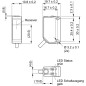 Czujnik optyczny di-soric OE33-IMN-PT-P4-2C Czujnik optyczny di-soric OE33-IMN-PT-P4-2C