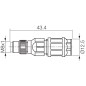 Conector di-soric MS-Z-8/4 Conector di-soric MS-Z-8/4