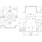 Монтажний елемент di-soric HS-BE-DOME-MP-VS-M3