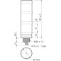 Oświetlenie sygnalizacyjne di-soric SBT-RGB-R50-3S-B5