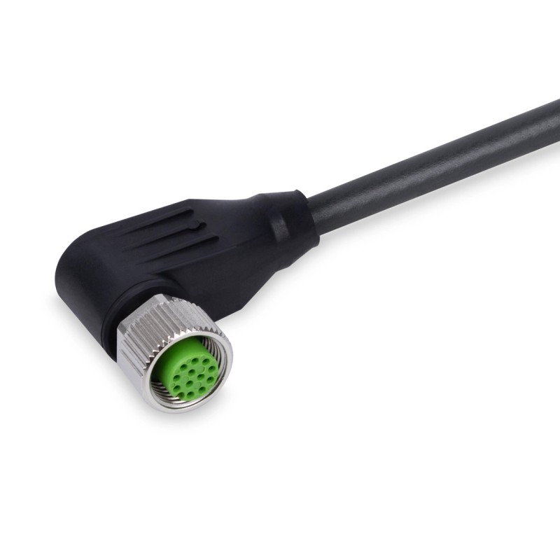 Kabel przyłączeniowy di-soric AL-VWKA-12JBK-100W-AS