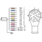 Kabel przyłączeniowy di-soric AL-VWKA-12JBK-100W-AS