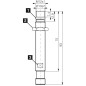 Inductive sensor di-soric DCC 12 V 1.5 PSK-IBSL 500/93