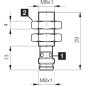 Inductive sensor di-soric DCCK 08 M 1.5 NSK-TSL