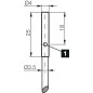Inductive sensor di-soric DCC 4.0 V 0.8 PSLK/2mPUR