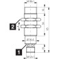 Czujnik indukcyjny di-soric DCC 18 M 08 PSK-IBSL