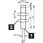 Індуктивний датчик di-soric DCC 08 M 2.5 PSLK