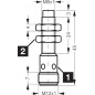Czujnik indukcyjny di-soric DCC 08 M 2.5 PSK-IBSL