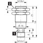 Senzor inductiv di-soric DCCK 18 M 05 PSK-IBSL
