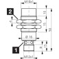 Senzor inductiv di-soric DCCK 18 M 08 POK-IBSL