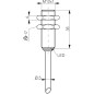 Індуктивний датчик di-soric DCCK 12 M 04B PSLK/3MPUR