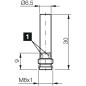 Czujnik indukcyjny di-soric DCCK 6.5 V 1.5 POK-TSL
