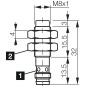 Czujnik indukcyjny di-soric DCC 08 V 2.5 PSK-TSL/32