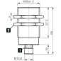 Індуктивний датчик di-soric DCC 30 M 10 POK-IBSL Індуктивний датчик di-soric DCC 30 M 10 POK-IBSL