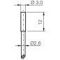 Індуктивний датчик di-soric DCC 3.0 V 1.0 PSLK/12