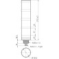 Oświetlenie sygnalizacyjne di-soric SBT-RGB-R50-4S-B5
