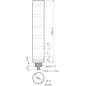 Oświetlenie sygnalizacyjne di-soric SBT-RGB-R50-5B-B5