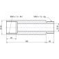 Mounting accessory di-soric SBT-VR-100-M30