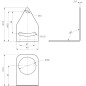 Монтажний елемент di-soric SBT-BW-M30