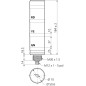Signal light di-soric SBT-F-GYR-R50-3B-B5
