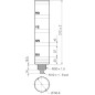 Сигнальне освітлення di-soric SBT-F-BGYR-R50-4S-B8