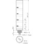 Oświetlenie sygnalizacyjne di-soric SBT-F-BGYR-R50-4B-B8