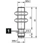 Czujnik indukcyjny di-soric INE-M08/40M-B02PS-T4