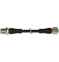 Connection cable di-soric VL-VZSA-VZKA-4JBK-500Y-S