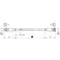 Cablu de conectare di-soric VL-TZSA-TZKA-4JBK-250X-S