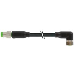 Kabel przyłączeniowy di-soric VL-TZSA-TWKA-4JBK-100X-S