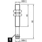 Senzor inductiv di-soric INE-M8/60T-B01NS-T3