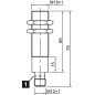 Czujnik indukcyjny di-soric INE-M18/79T-B05NS-B4