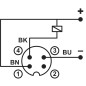 Czujnik indukcyjny di-soric INE-M18/79T-B05NS-B4