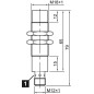 Czujnik indukcyjny di-soric INE-M18/79T-N08PO-B4