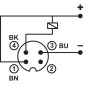 Inductive sensor di-soric INE-M30/78T-B10PS-B4
