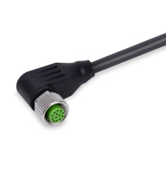 Kabel przyłączeniowy di-soric AL-VWKA-12JBK-1500W-AS