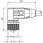 Cablu de conectare di-soric AL-VWKA-12JBK-1500W-AS