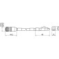 Kabel przyłączeniowy di-soric VL-RZSX-VZKX-8JGN-1000W-AS
