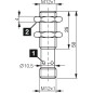 Czujnik indukcyjny di-soric INE-M12/50M-B06PS-B3