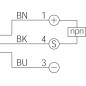 Czujnik indukcyjny di-soric INQ-R08/16M-B02NS-2C3