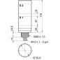 Oświetlenie sygnalizacyjne di-soric SBT-F-WY-R50-2S-B5