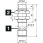 Inductive proximity sensor